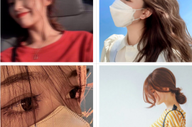 美女卡通可爱头像 A011